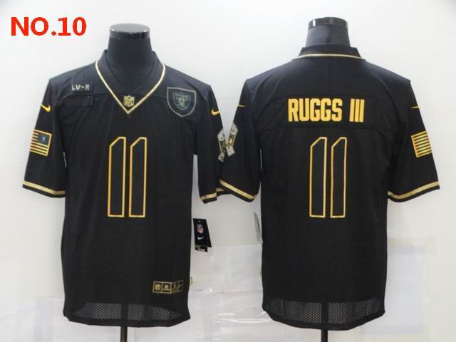 Men's Las Vegas Raiders 11 Henry Ruggs III Jesey NO.10;